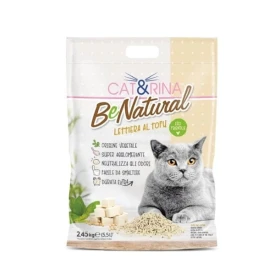 Lettiera tofu agglomerante pellet Cat&rina BeNatural - 5,5 Lt