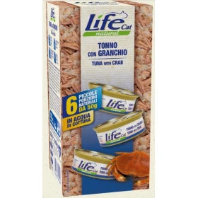 Lifecat Multipack 6 x 50g Tonno/Granchio - Lifepet