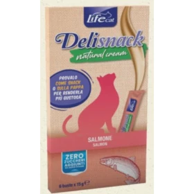 Lifepet Lifecat Deli Snack Cream Salmone 90 g