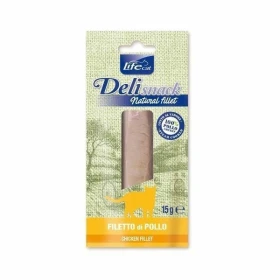 Lifepet Lifecat Delisnack Filetto di Pollo 15 g - Snack per Gatti