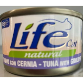 Lifepet Lifecat New Filetto Tonno e Cernia 85 g