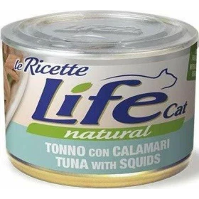 Lifepet Lifecat Ricette Tonno, Calamari e Fagioli 150 g
