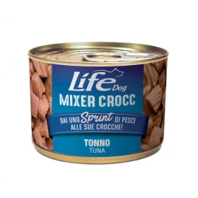 Lifepet Lifedog Mixer Croc Tonno 150 g - Umido per cani
