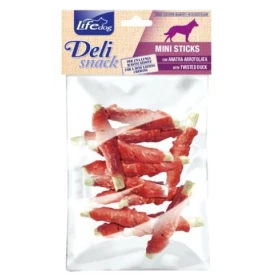 Lifepet LifeDog Snack Ministick Anatra 100 g per Cani