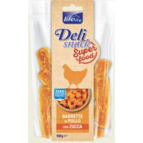 Lifepet Lifedog Superfood Barrette Pollo e Zucca 100 g