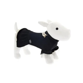Maglioncino Luna con gonnellina - Nero con Perle - Ferribiella - 39 cm