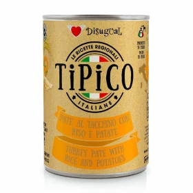 Mangime Umido Tipico Tacchino/Riso/Patate 400g - Disugual