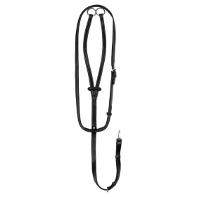 Martingala a collier Equestro con cuciture a contrasto