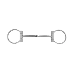 Metalab Filetto D-Ring Snaffle Pinchless Curvo 10 mm - 13 cm