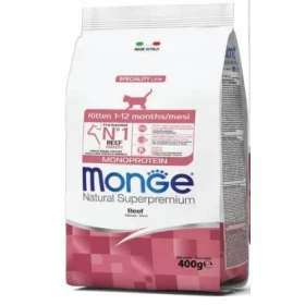 Monge Cat Kitten al Manzo 400 g