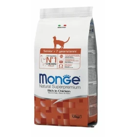 Monge Cat Senior Pollo 1,5 kg - Alimento secco per gatti senior