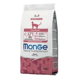 Monge Cat Sterilized Mono Manzo 1,5 kg