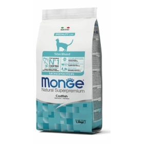 Monge Superpremium Cat Sterilized Mono Merluzzo 1,5 kg