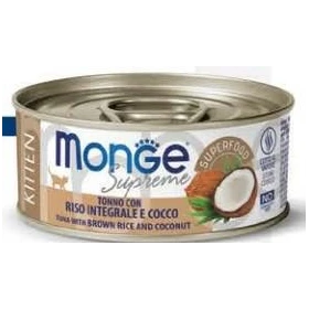 Monge Cat Supreme Kitten Tonno/Riso/Cocco 80 g