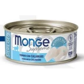 Monge Cat Supreme Steril Tonno e Calamari 80 g