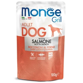 Monge Dog Grill Buste Salmone 24 x 100 g