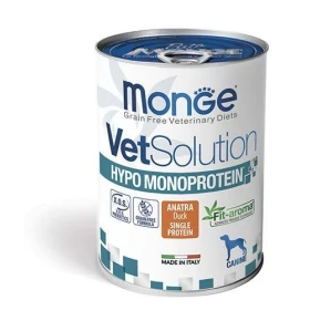 Monge Dog Hypo Mono Anatra 400 g