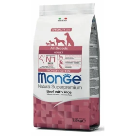 Monge Dog Manzo 2,5 kg - Mangime secco per cani