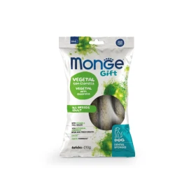 Monge Gift Dog Dental Sponges Vegetal Clorella/Menta 210 g