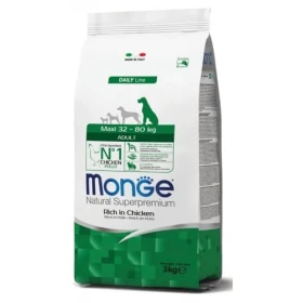 Monge Maxi Adult Pollo Crocchette per Cani Grandi