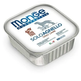 Monge Mono Agnello per Cani 24 x 150 g