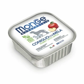 Monge Mono Fruit Coniglio/Mela - Umido per Cani 24 x 150 g