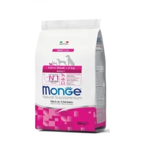 Monge Superpremium Adult Extra Small per Cane - Pollo
