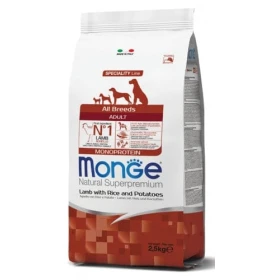 Monge Superpremium All Breeds Adult per cani - Agnello con Riso e Patate