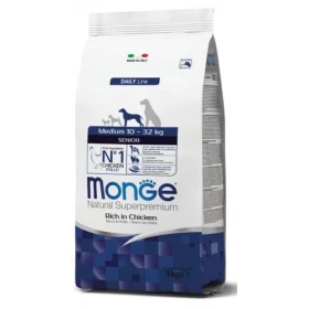 Monge Superpremium Medium Senior - Pollo