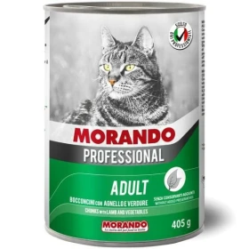 Morando Miglior Gatto ADULT bocconcini agnello e verdure 24 x 405 g