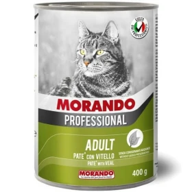 Morando Miglior Gatto Paté Vitello 24 x 400 g