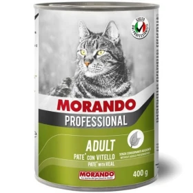 Morando Miglior Gatto Paté Vitello 24 x 400 g