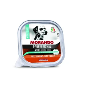 Morando Prof Dog Paté Mono Tacchino 22 x 150 g
