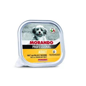 Morando Prof Dog Paté Pollo e Tacchino 22 x 150 g