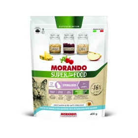 Morando Super Cat Sterilized Tonno e Salmone 400 g