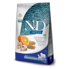 N&D Farmina Ocean Ancestral Adult Medium - Maxi al Merluzzo - 2,5 kg