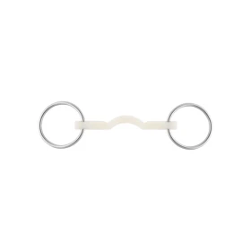 Nathe Mullen Mouth 15 mm - Imboccatura rigida, anelli 70 mm