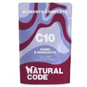 Natural Code C10 Tonno e Prosciutto 12 x 70 g