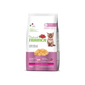 Natural Trainer Kitten Pollo Crocchette per Gattini
