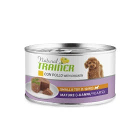 Natural Trainer Mature Mini Pollo umido cane senior 150 g