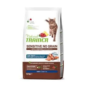 Natural Trainer Sensitive No Grain Gatto Trota e Patate 2 kg