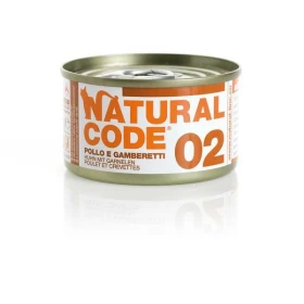 Natural Code 02 Pollo e Gamberetti 85 g