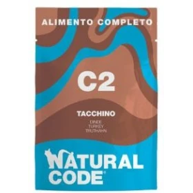 Natural Code C2 Tacchino per Gatti 12 x 70 g