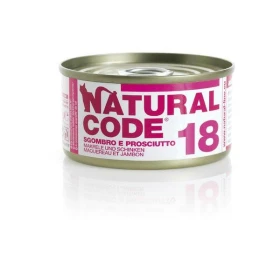 Naturalcode Cat 18 Sgombro e Prosciutto 85 g - Umido per gatti