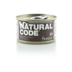 Natural Code Senior 01 Fiocchi di Pollo 85 g