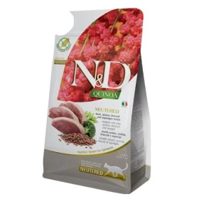 Farmina N&D Quinoa Neutered Anatra/Broccoli/Asparagi - 1,5 kg