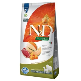 ND Dog Pumpkin Medium/Maxi Anatra/Melone 12kg - Farmina