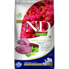 ND Dog Quinoa Weight Management Agnello/Broccoli/Asparagi - Farmina