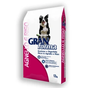 Nutrena Gran Forma Crocchette Agnello e Riso per Cani