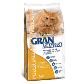 Nutrena Gran Forma Crocchette per Gatti Adulti Pollo e Tacchino